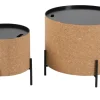 Hot Artistiq Living Salontafel Carlyle Kurk, Set van 2 stuks