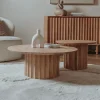 Outlet Tower Living Salontafel Crotone Acaciahout, Set van 2 stuks