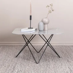 New Nohr Salontafel Dominique Marmerlook, 80 x 80cm
