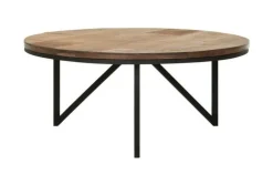 Online DTP Home Salontafel Odeon Teakhout, 80cm Bruin