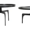 Sale Light & Living Salontafel Pano Set van 2 stuks, kleur Donker Brons