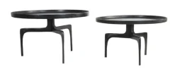 Sale Light & Living Salontafel Pano Set van 2 stuks, kleur Donker Brons
