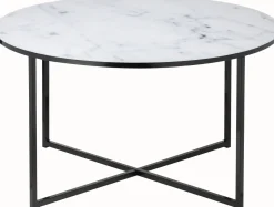 Outlet Artistiq Living Salontafel Roel 80cm, Marmerlook