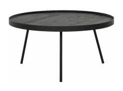 DTP Home Salontafel Saturnus Teakhout, kleur Zwart