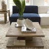 Outlet Rivièra Maison Salontafel Vermont Eikenhout, 90 x 90cm