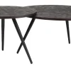Sale ZILT Salontafel Yasmijn Teakhout, Set van 2 stuks