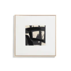 Outlet Kave Home Schilderij Arilan 60 x 60cm Bruin