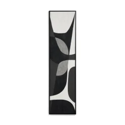 Best Kave Home Schilderij Onure 180 x 45cm Zwart