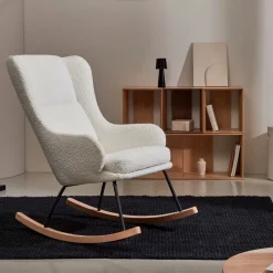 Online Kave Home Schommelstoel Maustin Bouclé