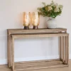 Hot Rivièra Maison Sidetable Harbour Island Eikenhout, Set van 2 stuks