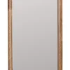 Best ZILT Smalle Spiegel Rania Hout, 120 x 26cm