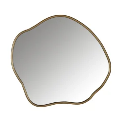 Clearance Richmond Interiors Spiegel Allyson organisch 79 x 88 cm, kleur Brushed gold