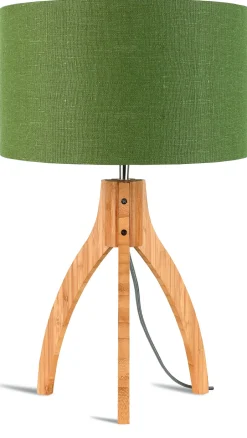 Outlet GOOD&MOJO Tafellamp Annapurna Bamboe en Eco linnen