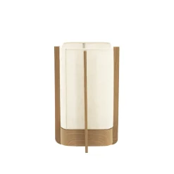 Clearance By-Boo Tafellamp Aterlier Linnen en houtlook