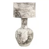 Richmond Interiors Tafellamp Cecile Marmerlook, 78cm