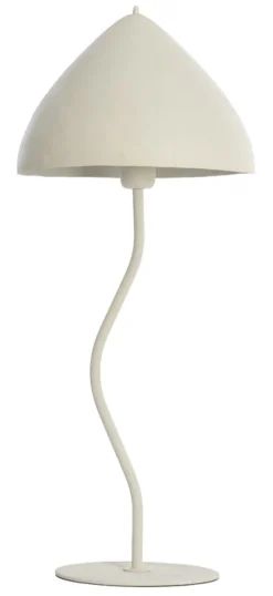 Hot Light & Living Tafellamp Elimo 67cm, kleur Mat Crème Cru00e8me