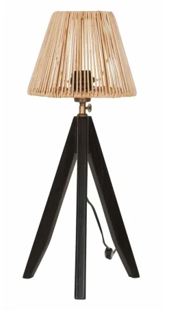 Outlet MUST Living Tafellamp Montecristo Teakhout Zwart