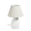 Hot Kave Home Tafellamp Noara Magnesium, kleur Wit
