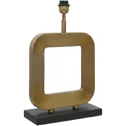 Discount Richmond Interiors Tafellamp Park 50cm, kleur Antique Brass