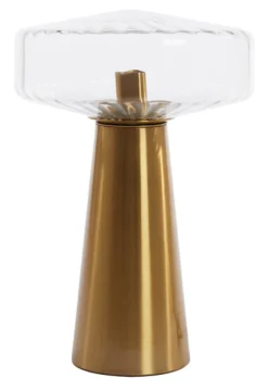 Light & Living Tafellamp Pleat Glas, 45cm