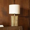 Clearance Dutchbone Tafellamp Roc Linnen, 62cm hoog