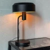 Hot ZILT Tafellamp Teal 42cm hoog, kleur Zwart
