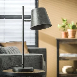 New LifestyleFurn Tafellamp Telly Charcoal