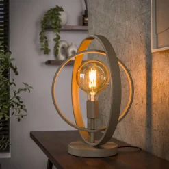 Hot LifestyleFurn Tafellamp Tricia 1-lamps, kleur Beige