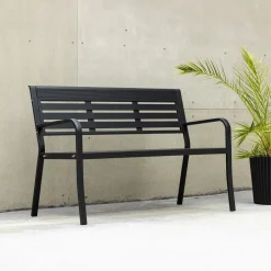 Online Nohr Tuinbank Lynnell 125cm Zwart