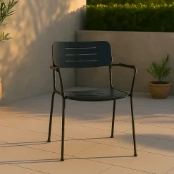 Outlet Nohr Tuinstoel Diona Met armleuning