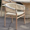 Discount Rivièra Maison Tuinstoel Saint Tropez Teakhout en touw
