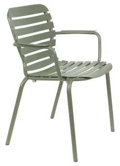New Zuiver Tuinstoel Vondel Met armleuning, Aluminium