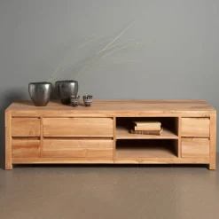 Outlet Tower Living TV-meubel Corona Teak, 170cm