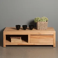 Hot Tower Living Tv-meubel Corona Teak, met 1 lade