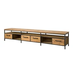 Best Tower Living Tv-meubel Livorno Teak, 240cm
