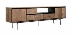Clearance DTP Home TV-meubel Metropole Teakhout, 195cm Naturel