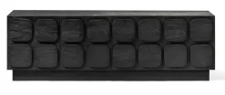 Jesper Home TV-meubel Sirkka Mindihout, 175cm Zwart