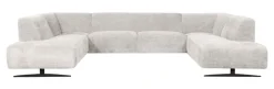 Outlet LABEL51 U-Bank Rodano Elite stof Naturel