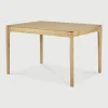 Best Ethnicraft Uitschuifbare Eettafel Bok Geolied Eikenhout, kleur Naturel