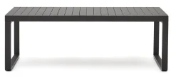 Hot Kave Home Uitschuifbare Eettafel Galdana 220/340 x 100cm, kleur Donkergrijs