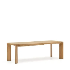 Kave Home Uitschuifbare Eettafel Jondal Eikenhout