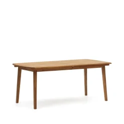 Best Kave Home Uitschuifbare Tuintafel Thianna Acaciahout, 180/240 x 90cm