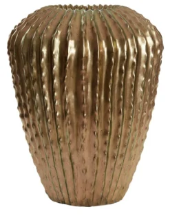 Hot Light & Living Vaas Cacti 65cm hoog Antiek brons