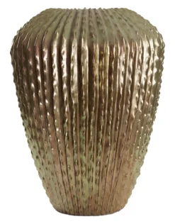 Discount Light & Living Vaas Cacti 88cm hoog Antiek brons