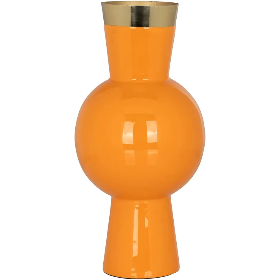 Hot Richmond Interiors Vaas Clem 30cm hoog, kleur Oranje