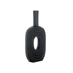 New Richmond Interiors Vaas Emar 41cm, kleur Zwart