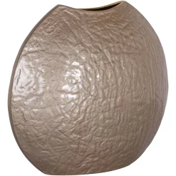 Discount Richmond Interiors Vaas Jaya 35cm, kleur Beige