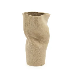 Sale By-Boo Vaas Songa Aardewerk, 30cm hoog