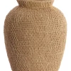 Clearance Light & Living Vaas Vedella kleur Lichtbruin