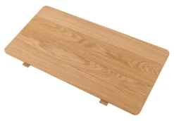 Online Bendt Verlengblad Jerad t.b.v. Eettafel Jerad, Set van 2 stuks Naturel
